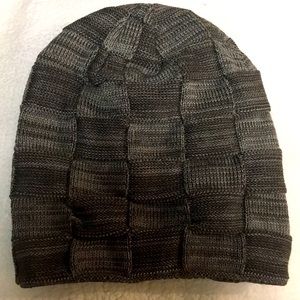 SENKER SLOUCHY BEANIES Men/ Women Woven Gray